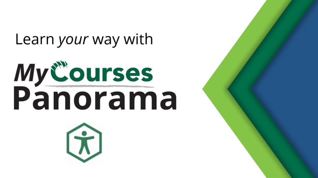 Learn your way with MyCourses Panorama